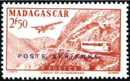 Stamp of Colonies françaises » Madagascar (Poste française) 1912-42, Petit lot de variétés de Madagascar dont 