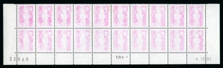 Stamp of France » Collections 1990-96, Belle collection sur la Marianne de Briat