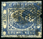 Stamp of Argentina 1858-88, Early Argentina collection on pages with 