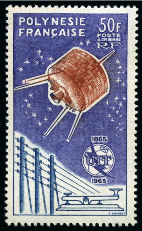 Stamp of Colonies françaises » Polynésie 1958-2005, Enorme lot constitué de deux collection