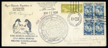 Stamp of United States 1934 (16 Nov.) Richard E Byrd Second Antarctic Exp
