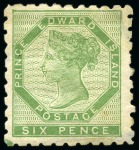 Stamp of British Empire General Collections and Lots 1860-1924, Group of various incl. Barbados 1860 (1