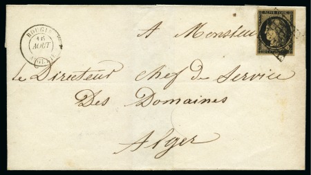 Stamp of Colonies françaises » Algérie 1813-1950, Un classeur de +95 lettres commençant p