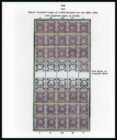 Stamp of Unknown 1865 Barre adopted essays: An attractive unused gr