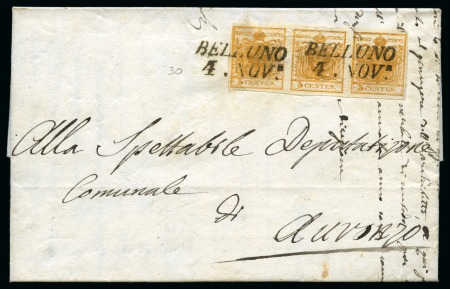 Stamp of Italian States » Lombardy Venetia 1850-68, Lot of mostly first issue covers incl. mu