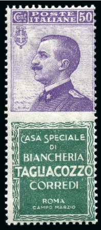 Stamp of Italy 1924-25, Publicity stamps: Set of 20 publicity sta