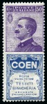 Stamp of Italy 1924-25, Publicity stamps: Set of 20 publicity sta