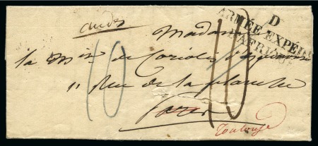 Stamp of Colonies françaises » Algérie 1830-57, Exceptionnel ensemble de 33 lettres sur l