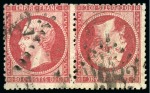Stamp of France » Collections 1862-1920, Collection sur pages, à noter blocs de 