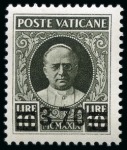 Stamp of Italy » Vatican State 1934 Provisionals, complete set of six values, min