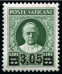 Stamp of Italy » Vatican State 1934 Provisionals, complete set of six values, min