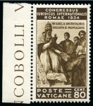 Stamp of Italy » Vatican State 1935 Juridical Congress, complete set of 6 values,