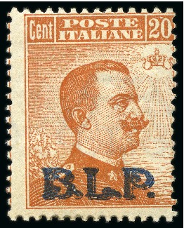 Stamp of Italy 1921-23 B.L.P.: Small mint / never hinged group on
