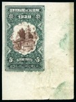 Stamp of Colonies françaises » Algérie 1930 Centenaire de l'Algérie, 5F avec variété cent