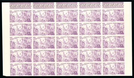 Stamp of Colonies françaises » Colonies Francaise Collections et Lots 1946-48, 450 timbres non dentelés des colonies en 
