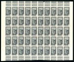 Stamp of Colonies françaises » Réunion 1933-38 Paysages, Feuilles entières de 50 des Yv. 