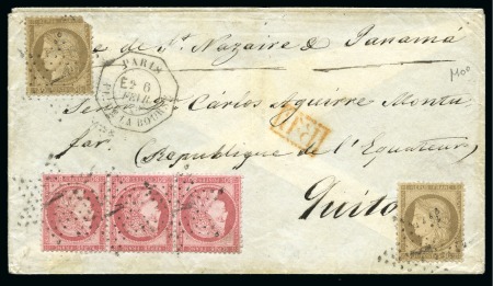 Stamp of France Lettre en Levée exceptionnelle de Paris 06.02.73 p