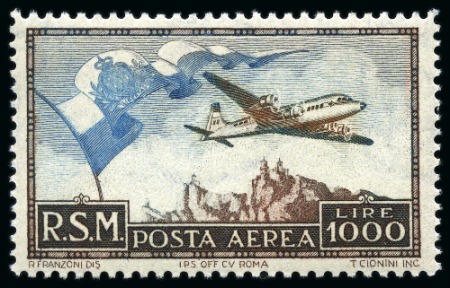 Stamp of Italy » San Marino 1877-1950, Valuable chiefly never hinged selection