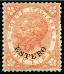 Stamp of Italy » Italy and Areas Collections and Lots 1874-44, Important chiefly never hinged holding of