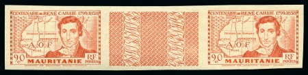 Stamp of Colonies françaises 1939 René Caillé, ensemble spécialisé avec la seul