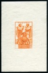 Stamp of Colonies françaises » Afrique Occidentale 1938 Lot de 20 épreuves dont 16 sans faciale, TB, 