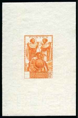 Stamp of Colonies françaises » Afrique Occidentale 1938 Lot de 20 épreuves dont 16 sans faciale, TB, 
