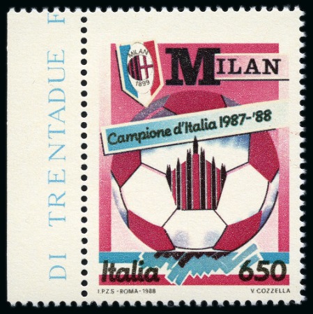 Stamp of Italy » Italy and Areas Collections and Lots 1988-2009, Never hinged selection of 39 modern err