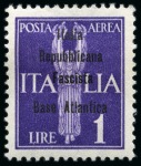 Stamp of Italy » Base Atlantica  THE UNIQUE AIRMAIL ESSAYS FROM THE COMMANDER ENZO 