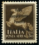 Stamp of Italy » Base Atlantica  THE UNIQUE AIRMAIL ESSAYS FROM THE COMMANDER ENZO 