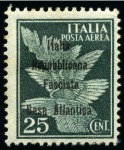 Stamp of Italy » Base Atlantica  THE UNIQUE AIRMAIL ESSAYS FROM THE COMMANDER ENZO 