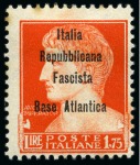 Stamp of Rarities of the World ITALY- BASE ATLANTICA

THE UNIQUE POSTAGE ESSAYS