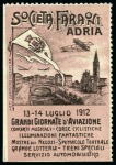Stamp of Italy » Italy and Areas Collections and Lots ADVANCED AIRMAIL VIGNETTE COLLECTION
1900-97, The