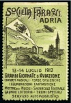 Stamp of Italy » Italy and Areas Collections and Lots ADVANCED AIRMAIL VIGNETTE COLLECTION
1900-97, The