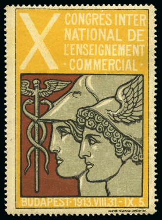 Stamp of Large Lots and Collections 1900-1930ca, Attractive all-world VIGNETTE collect