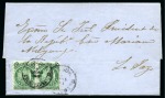 Stamp of Bolivia 1868 Official Letter (embossed REBUBLICA BOLIVIANA