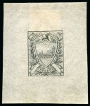 Stamp of Bolivia 1864-65 Riester Essays : proofs of Llama to left o