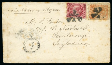Stamp of Bolivia 1867-1912, Collection of covers and postal history