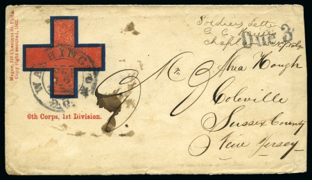 Stamp of Large Lots and Collections 1863-1980, RED CROSS Thematic collection in one st