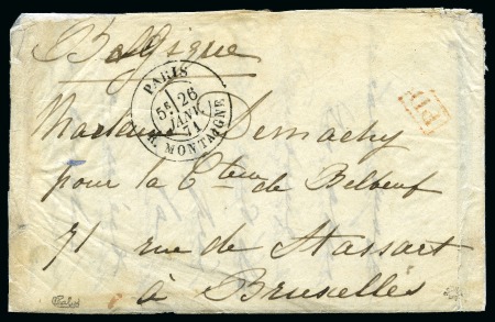 Stamp of France » Guerre de 1870-1871 LE RICHARD WALLACE Ballon monté de Paris 26.01.71 