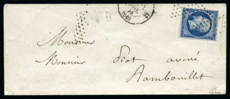 Stamp of France » Collections 1849-1880, Oblitérations de PARIS qui commence par