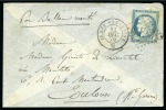 Stamp of France » Guerre de 1870-1871 Rare cachet ARMEE FRANCAISE M 12 dec 70 sur Ballon