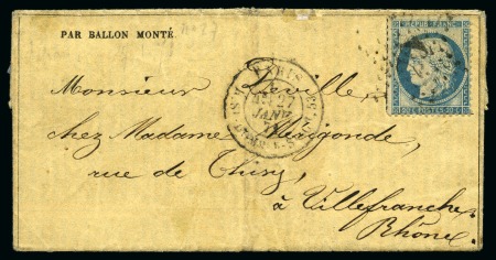 Stamp of France » Guerre de 1870-1871 LE GENERAL CAMBRONNE Gazette des Absents n°27 avec