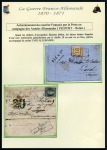 Stamp of France » Guerre de 1870-1871 LA POSTE MILITAIRE PRUSSIENNE Collection joliment 
