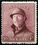 Stamp of Belgium 1865-1980, Chiefly Mint selection in two stockbook