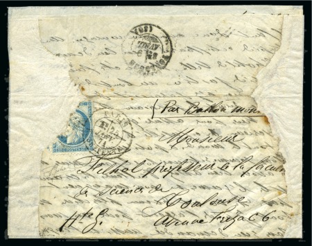 Stamp of France » Guerre de 1870-1871 LE RICHARD WALLACE accidenté, Ballon monté avec 20