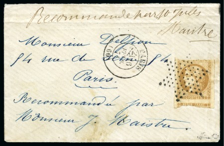 Stamp of France » Guerre de 1870-1871 LETTRE ENTREE DANS PARIS PAR LE PASSEUR BARTHE
En