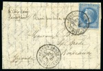 Stamp of France » Guerre de 1870-1871 Suite de la collection avec des ballons portant de