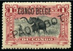Stamp of Belgian Congo 1894-1938, Specialised PAQUEBOT overprint collecti