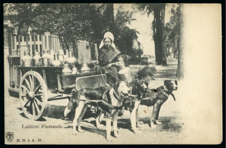 Stamp of Large Lots and Collections POSTCARDS: 1895-1910, Fascinating lot of over 200,