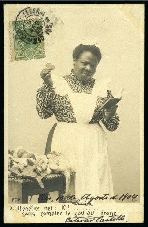 Stamp of Large Lots and Collections POSTCARDS: 1900ca. Attractive old-time collection 